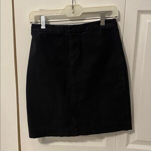 GAP Khakis Black Skirt